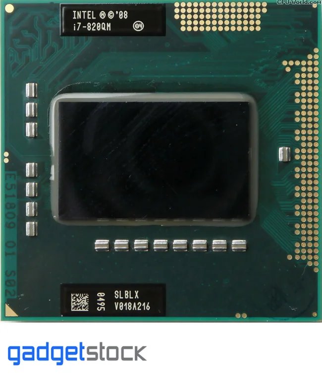 پردازشگر لپ تاپ hp 8740w